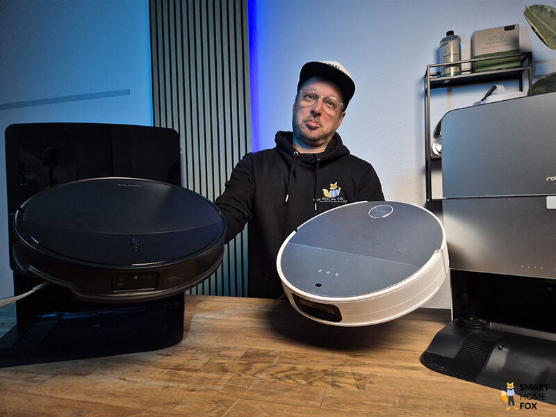 Можно увидеть дизайн двух роботов Roborock Saros 10 и Sartos 10R.